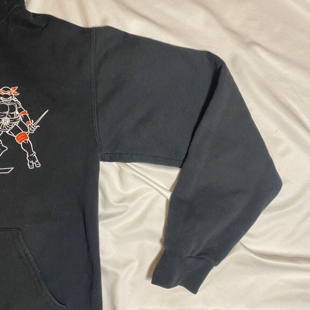 Teenage Mutant Ninja Turtles Sz S Small Sweatshirt Black Longsleeve 2020 Viacom - Picture 6 of 13